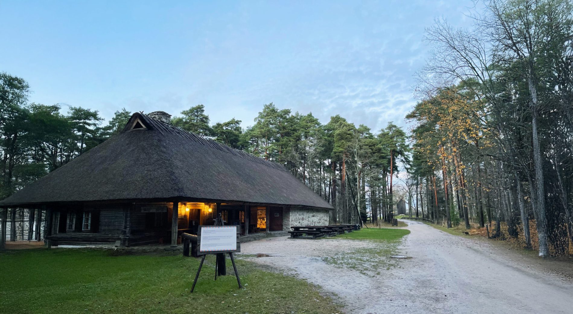 Photo of the Open Air Museum and Kolu Inn restaurant